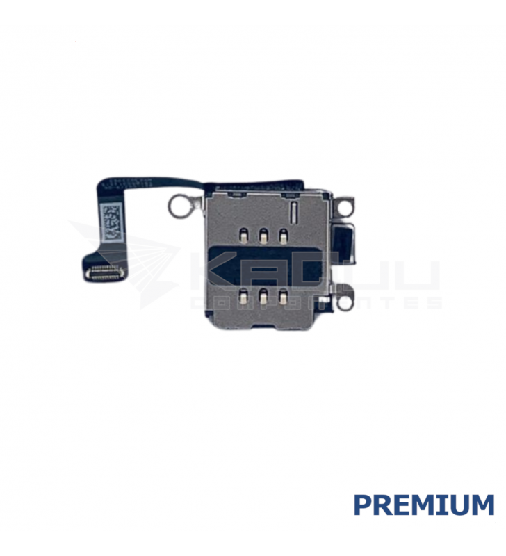 Flex Lector Tarjeta Sim Dual para iPhone 15 A3090 Premium