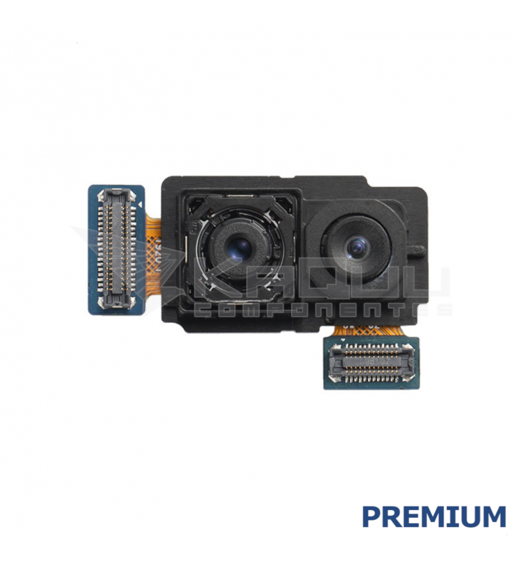 Flex Cámara Trasera para Samsung Galaxy A20 A205F 13Mpx Wide, 5Mpx Ultrawide Premium