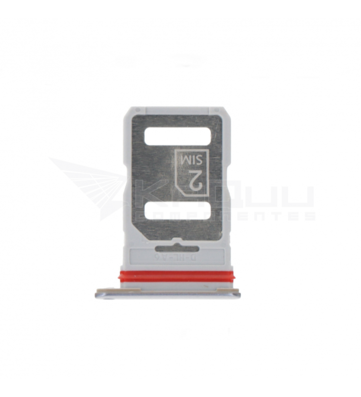 Bandeja Sim Dual para Motorola Edge 30 Fusion Plata XT2243-1