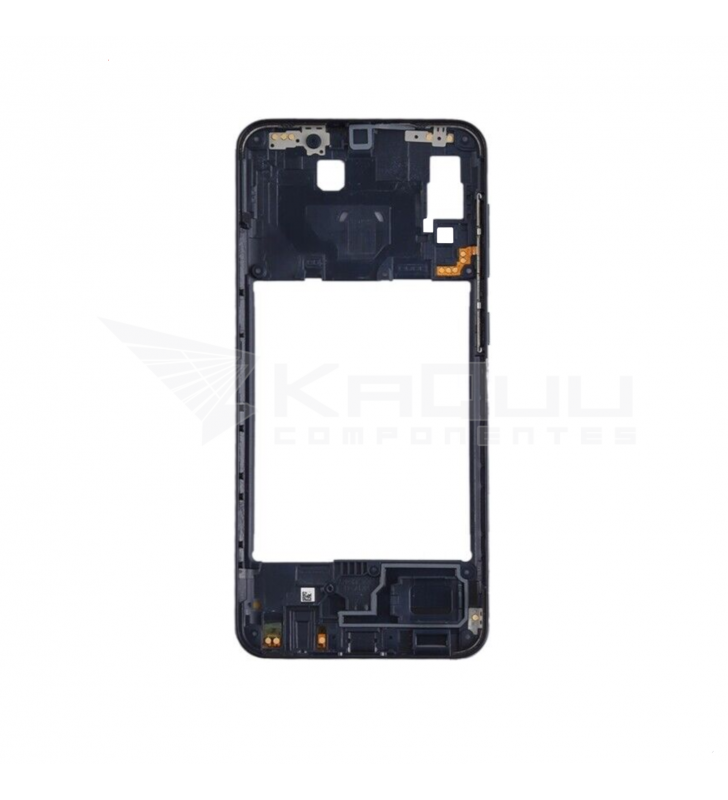 Chasis Intermedio para Samsung Galaxy A20 A205 Negro Usado