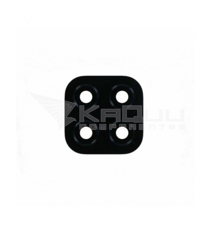 Cristal Cámara Lente para Oppo Realme C21 RMX3201 Negro