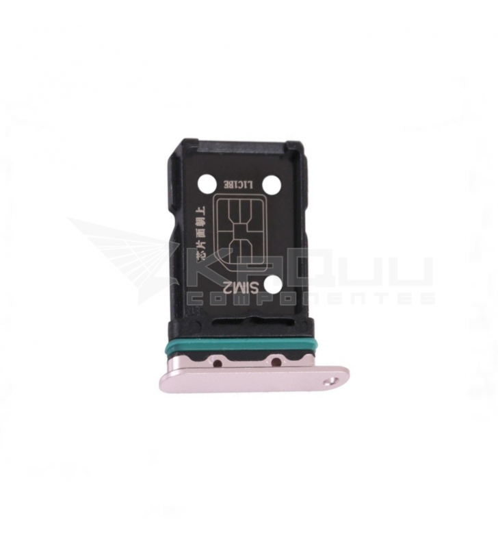 Bandeja Sim Dual para Oppo Find X3 Neo Dorado CPH2207