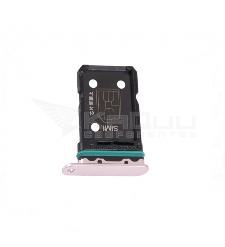 Bandeja Sim Dual para Oppo Find X3 Neo Dorado CPH2207