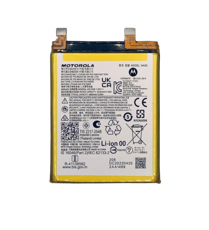 Batería 4516mAh Motorola Edge 30 Pro XT2201-1 SB18D28323 Service Pack