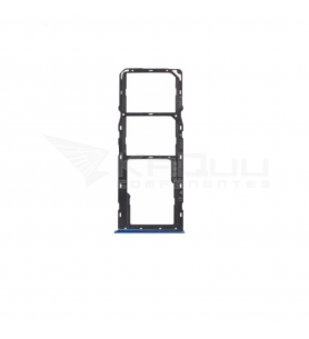 Bandeja Sim Dual para Realme 7 Pro RMX2170 Azul
