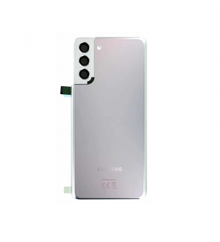 Tapa Trasera Samsung Galaxy S21 Plus 5G G996B GH82-24505C Plata Service Pack