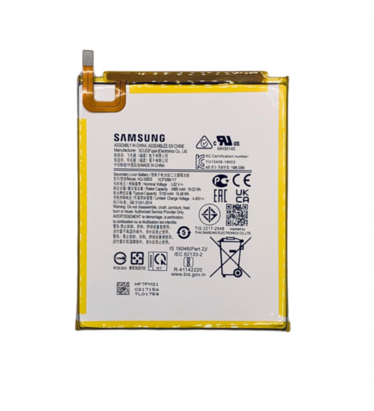 Batería 4980mAh Samsung Galaxy Tab A7 Lite SM-T225 GH81-20631A Service Pack