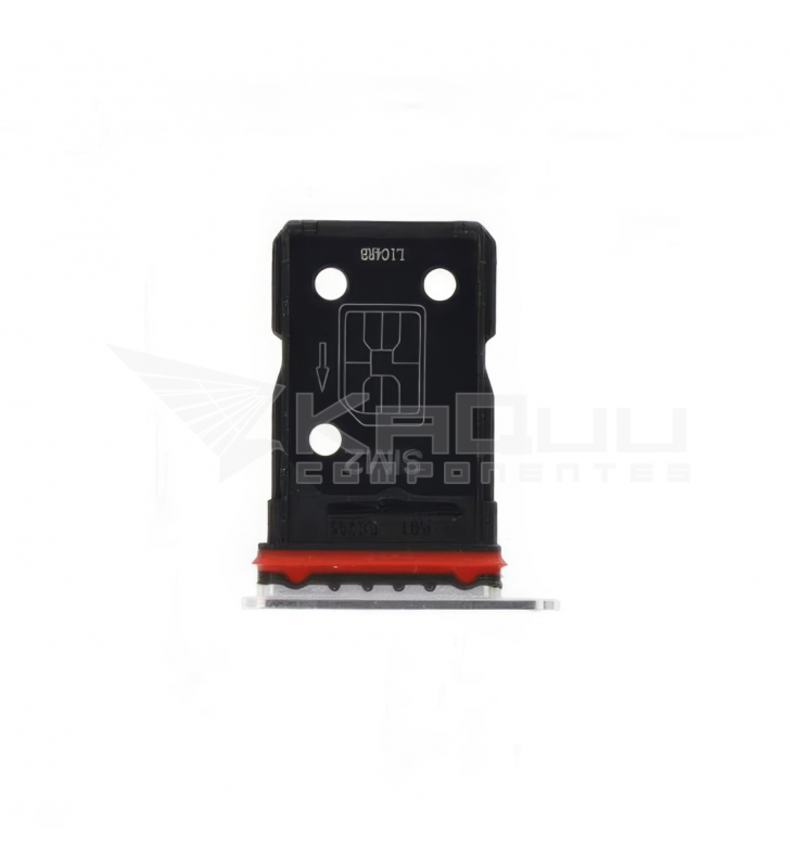 Bandeja Sim Dual para Oppo Find X3 Pro CPH2173, Find X3 PEDM00 Blanco