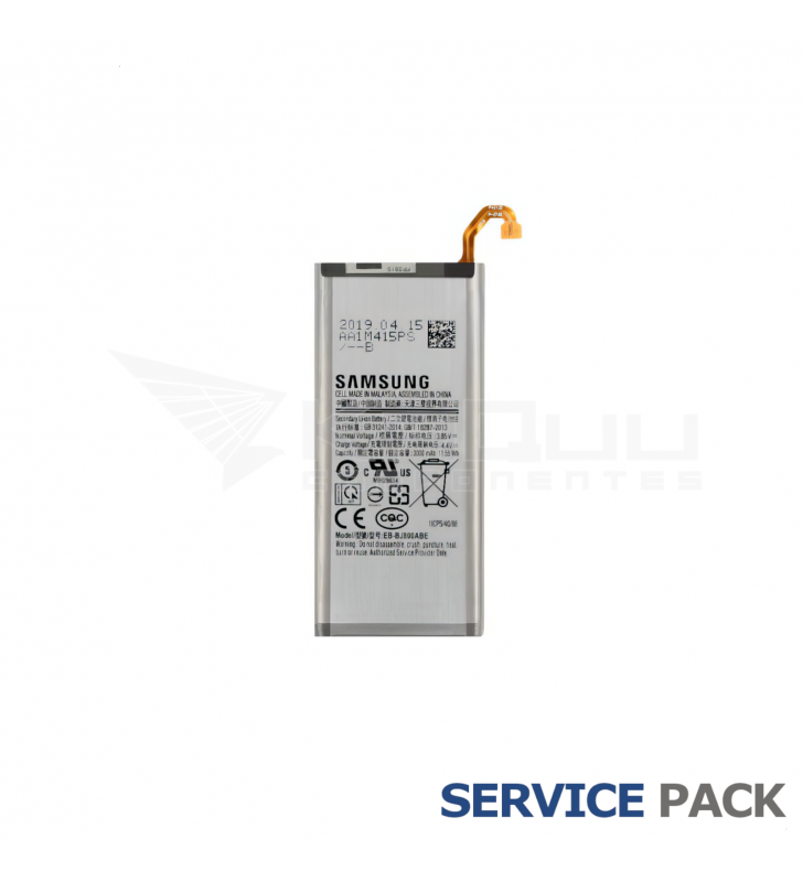 Batería 3500mAh Samsung Galaxy A6 Plus 2018 A605F GH82-17562A Service Pack