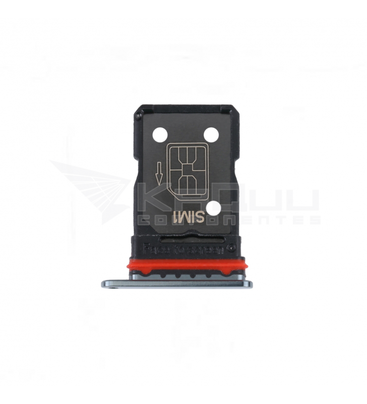 Bandeja Sim Dual para Oppo Find X3 Pro CPH2173, Find X3 PEDM00 Negro