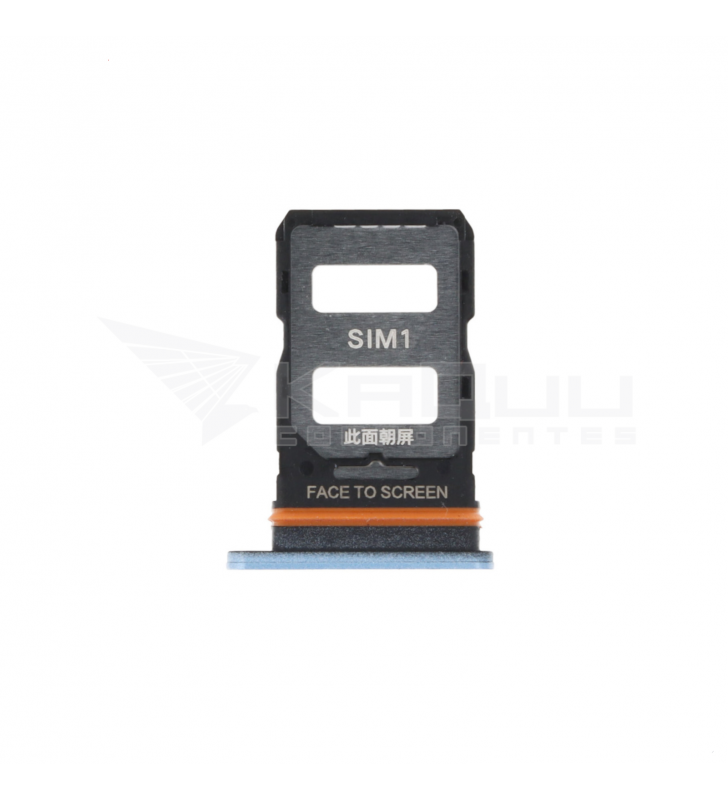 Bandeja Sim Dual para Xiaomi Redmi Note 12 Pro+ 22101316UCP Azul