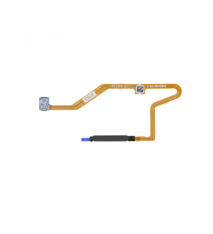 Flex Lector Huella para Xiaomi Redmi Note 12 Pro+ 5G 22101316UCP, Redmi Note 12 Pro 5G 22101316C, Poco X5 Pro 22101320G Negro