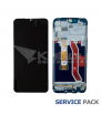 Pantalla Lcd para Realme 7i Global RMX2193 Marco Negro Service Pack