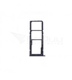 Bandeja Sim Dual para Realme C21 RMX3201 Negro