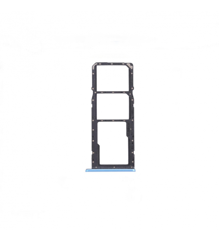 Bandeja Sim Dual para Realme C21 RMX3201 Azul