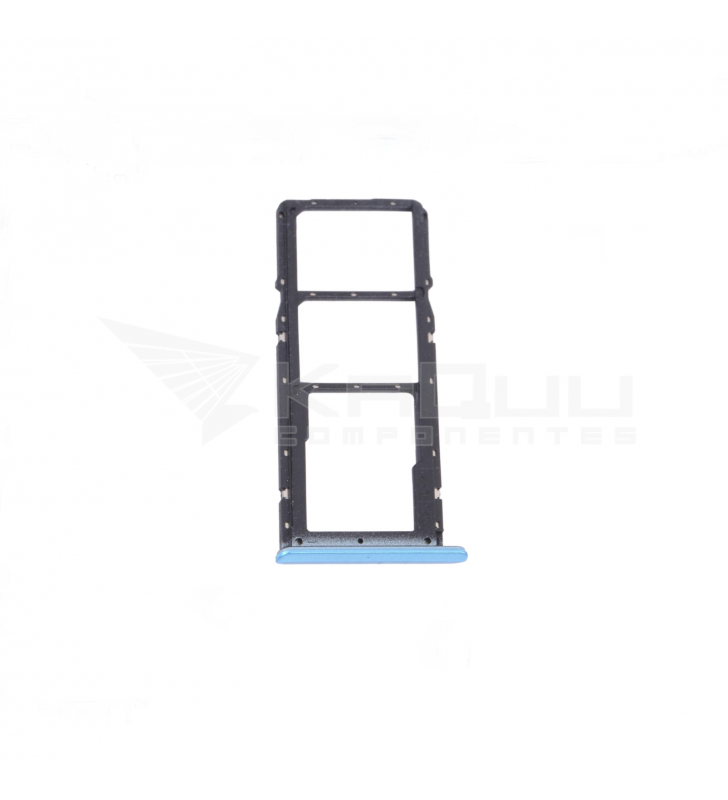 Bandeja Sim Dual para Realme C21 RMX3201 Azul