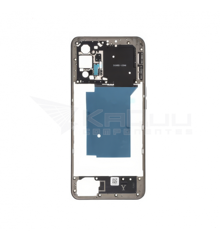 Chasis Marco Intermedio Lcd para Realme GT 5G RMX2202 Plata