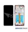 Pantalla Lcd Motorola Moto One Hyper XT2027 Marco Púrpura 5D68C15850 Service Pack
