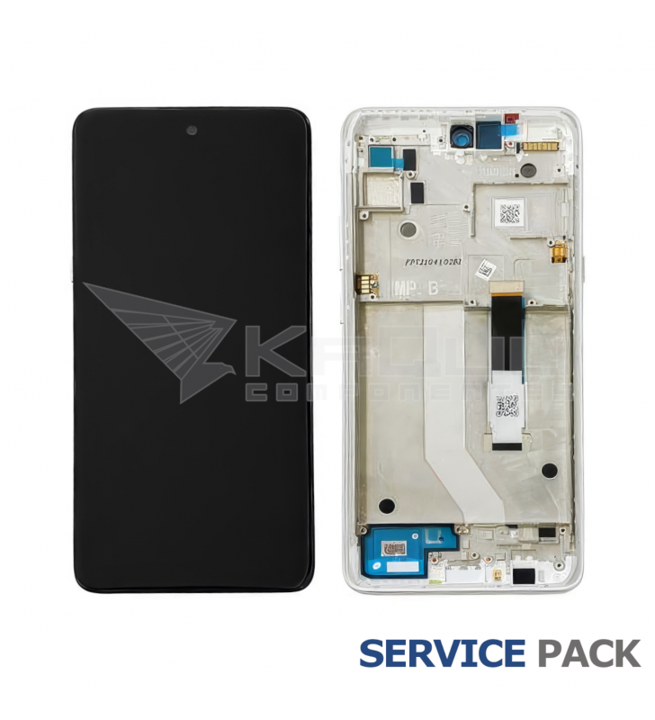 Pantalla Lcd Motorola Moto G 5G XT2113 Marco Plata 5D68C17617 Service Pack