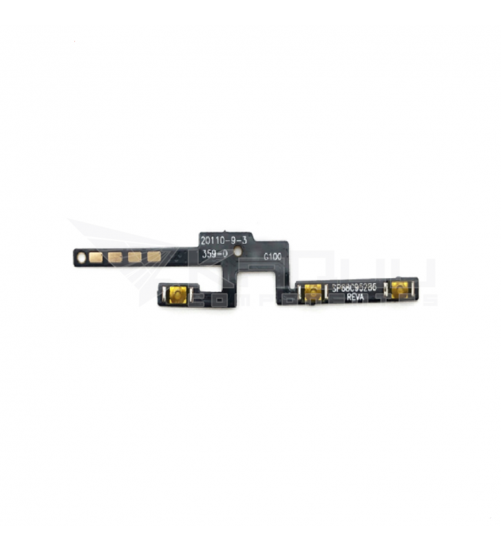 Flex Power Botón Encendido Volumen para Motorola Moto G100 XT2125