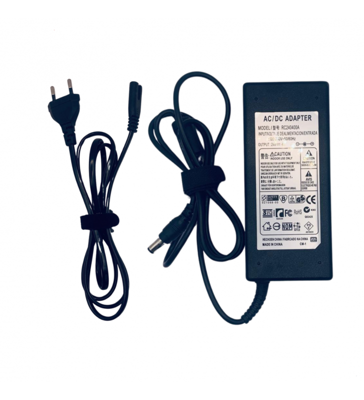 Fuente Alimentación Cargador 24V 4A Compatible Impresora Zebra GK420T