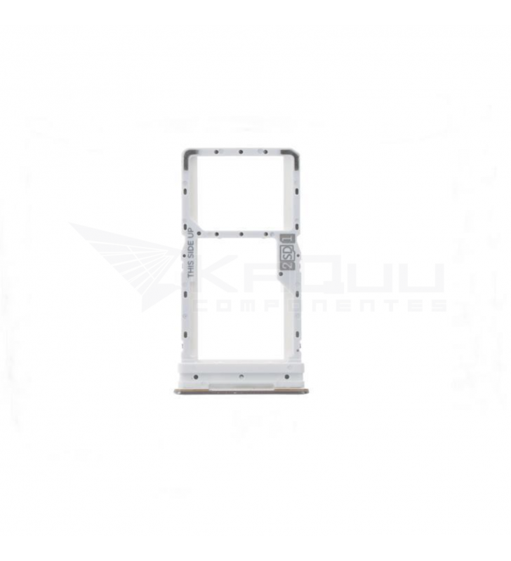 Bandeja Sim Dual para Motorola Moto G82 5G XT2225, Moto G71s Blanco