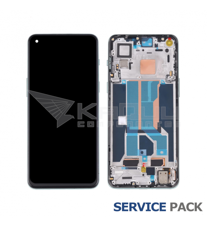 Pantalla Lcd OnePlus Nord 2 5G DN2101 Marco Azul 2011100359 Service Pack
