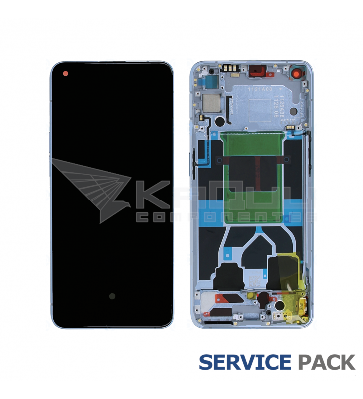 Pantalla Lcd Oppo Reno6 5G CPH2251 Marco Azul 4907750 Service Pack