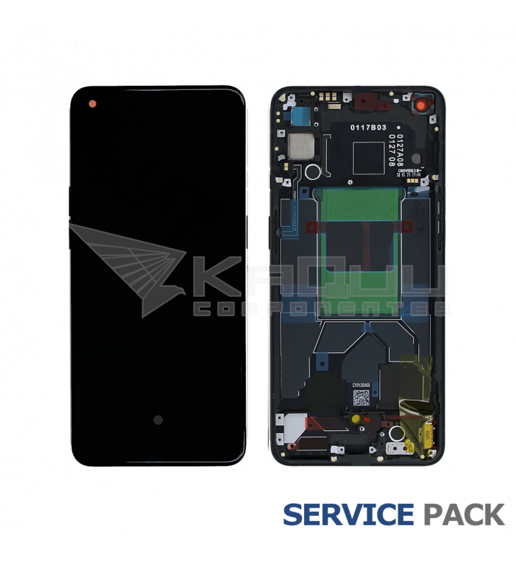 Pantalla Lcd Oppo Reno6 5G CPH2251 Marco Negro 4907749 Service Pack