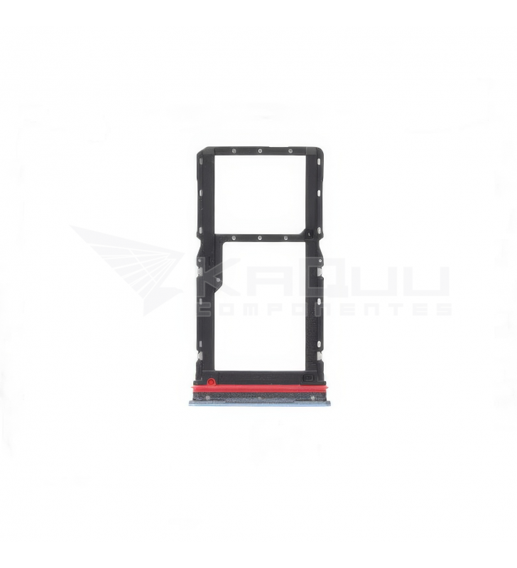 Bandeja Sim Dual para Motorola Moto G72 XT2255 Azul