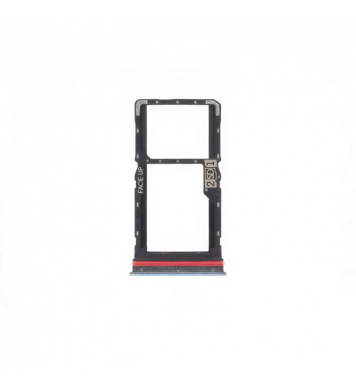 Bandeja Sim Dual para Motorola Moto G72 XT2255 Azul