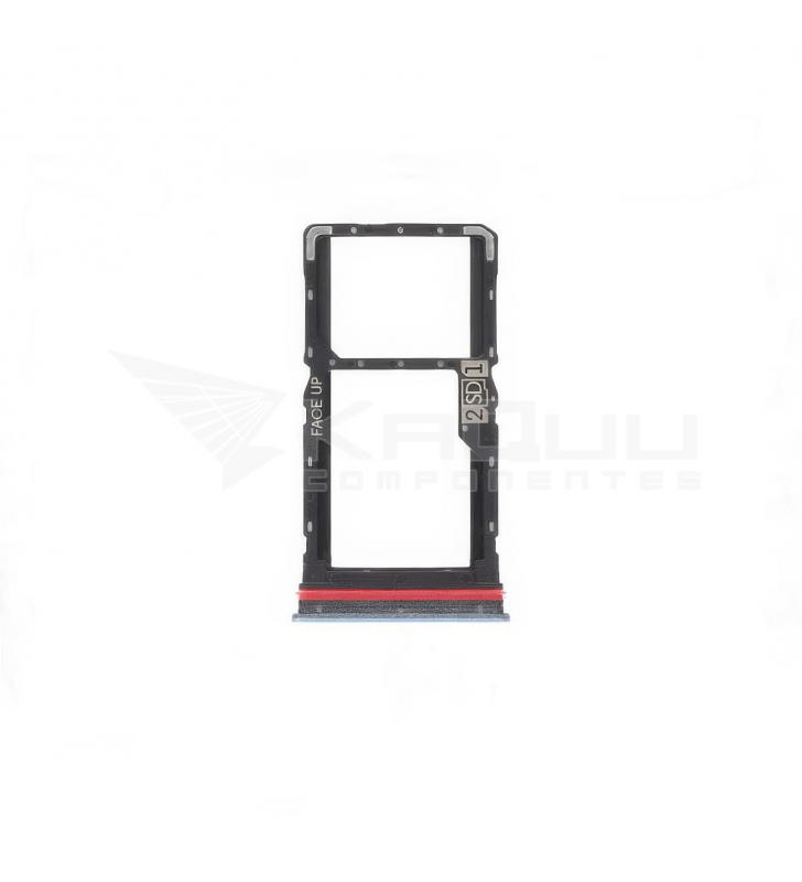 Bandeja Sim Dual para Motorola Moto G72 XT2255 Azul
