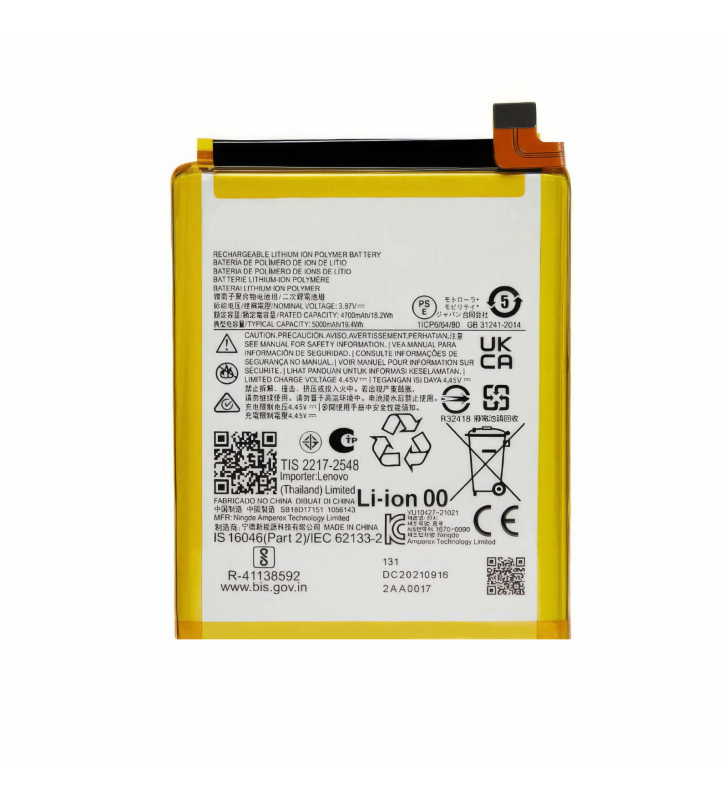 Batería NG50 5000mAh Motorola Moto G71 5G XT2169, Moto G62 5G XT2223