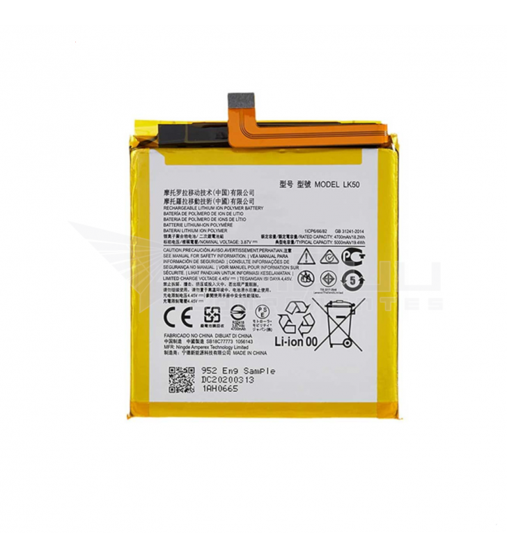 Batería LK50 5000mAh para Motorola G60s XT2133-1