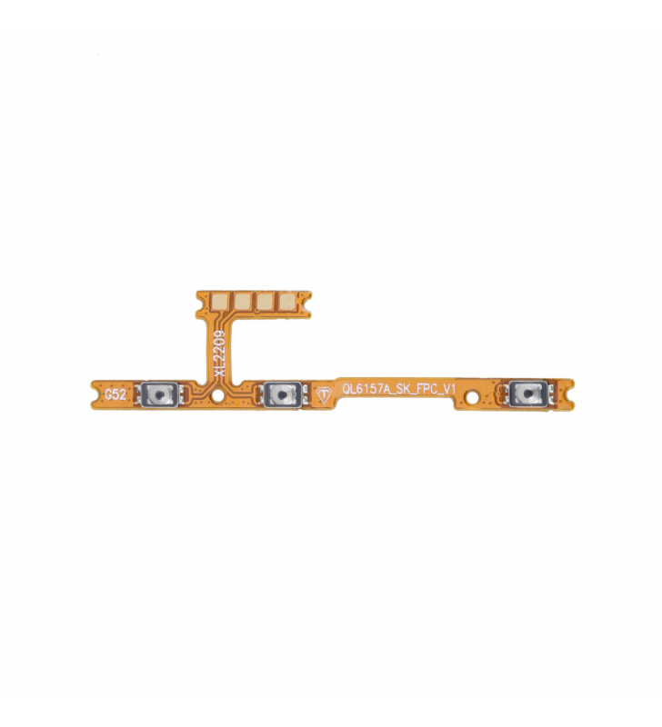 Flex Power Botón Encendido Volumen para Motorola Moto G52 XT2221