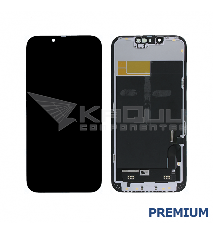 Pantalla Lcd para Iphone 13 Negro A2482 A2631 Premium