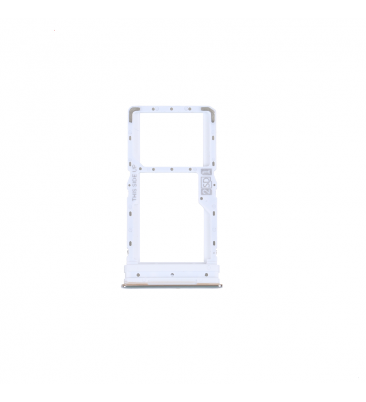 Bandeja Sim Dual para Motorola Moto G52 XT2221 Plata