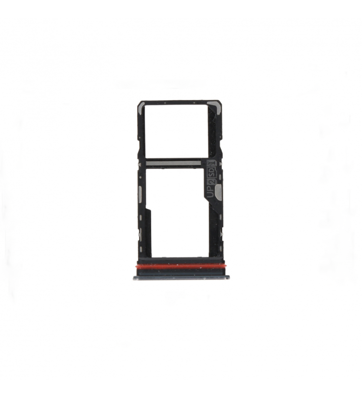 Bandeja Sim Dual para Motorola Moto G51 5G XT2171 Plata