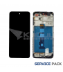 Pantalla Lcd Motorola G22 XT2231 Marco Negro 5D68C20423 Service Pack