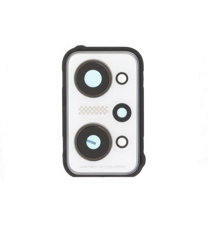 Embellecedor Cristal Cámara Lente para Realme GT Neo 3T RMX3372 Plata