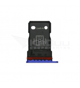 Bandeja Sim Dual para OnePlus 8 IN2010, 8 Pro IN2020 Azul