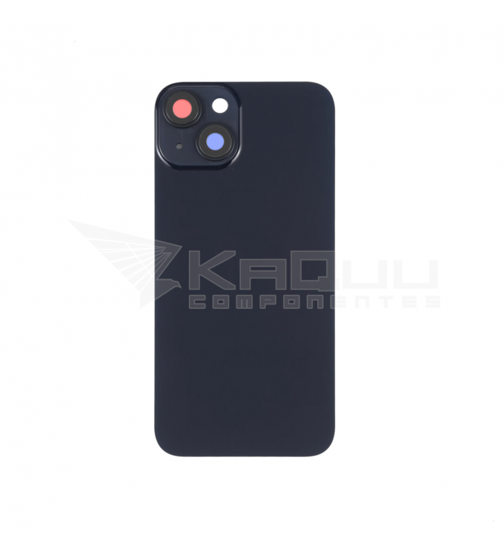 Tapa Trasera Completa para iPhone 14 Plus A2632 A2885 Negro