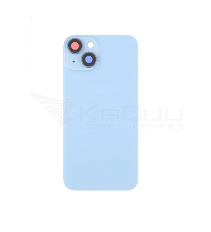 Tapa Trasera Completa para iPhone 14 Plus A2632 A2885 Azul