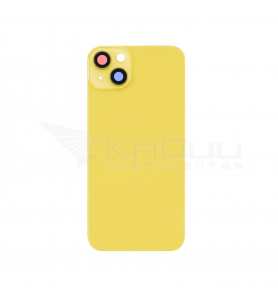 Tapa Trasera Completa para iPhone 14 Plus A2632 A2885 Amarillo