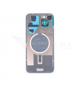 Tapa Trasera Completa para iPhone 14 Plus A2632 A2885 Rojo