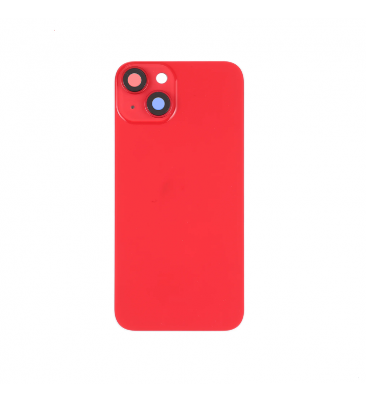 Tapa Trasera Completa para iPhone 14 A2882 A2649 Rojo