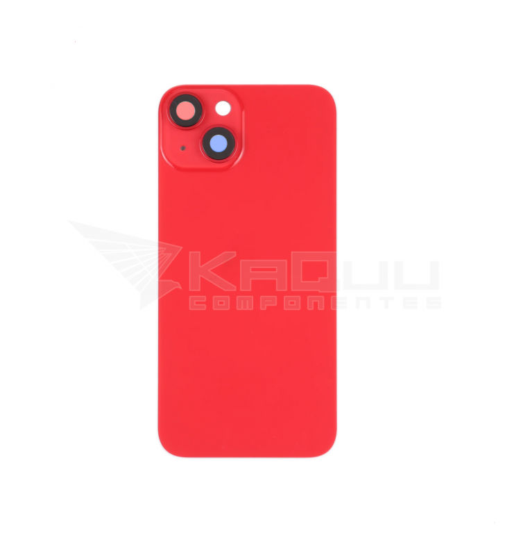 Tapa Trasera Completa para iPhone 14 A2882 A2649 Rojo