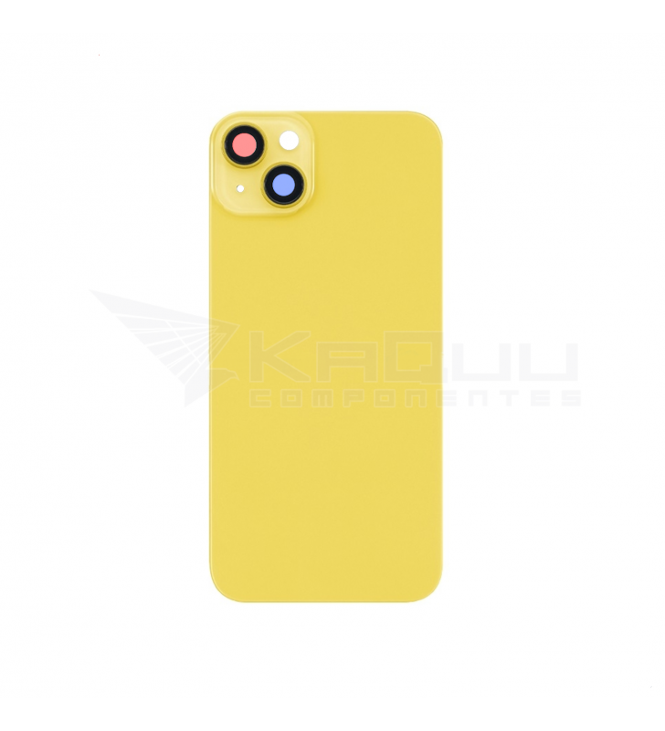 Tapa Trasera Completa para iPhone 14 A2882 A2649 Amarillo