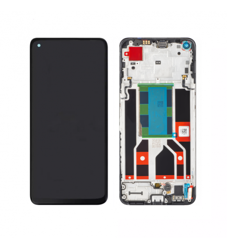 Pantalla Lcd Oppo Reno8 5G CPH2359 Marco Negro 4130256 Service Pack