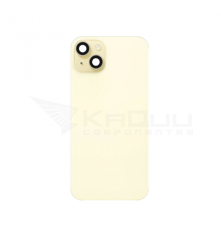 Tapa Trasera Completa para iPhone 15 A3090 Amarillo